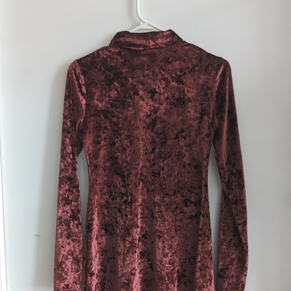 Red Velvet Dress - Picture 6 of 6